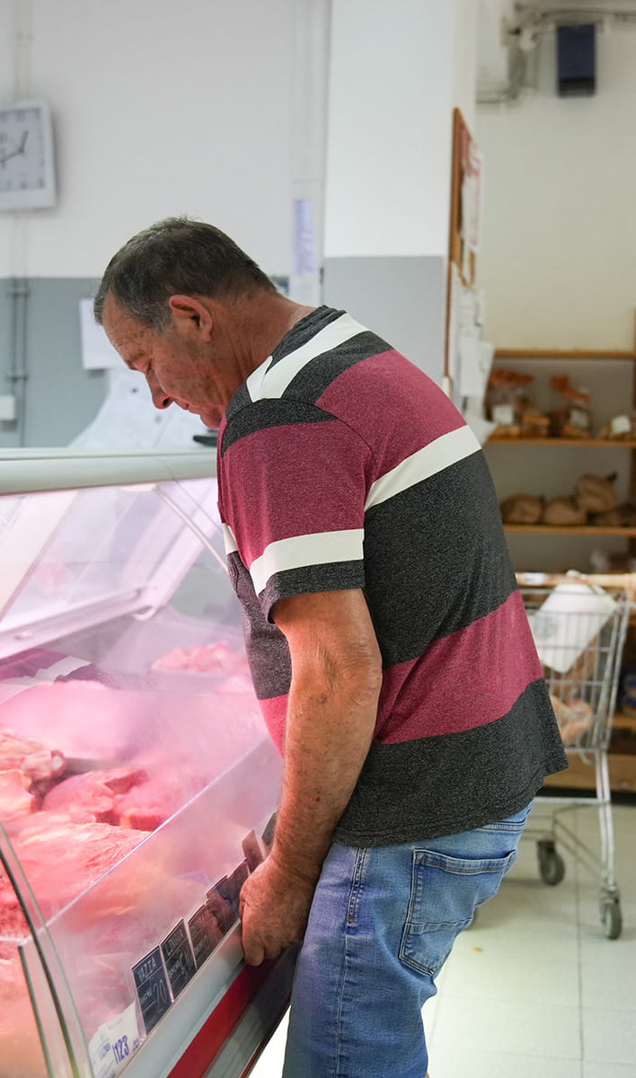 Seleção de produto no Rocha